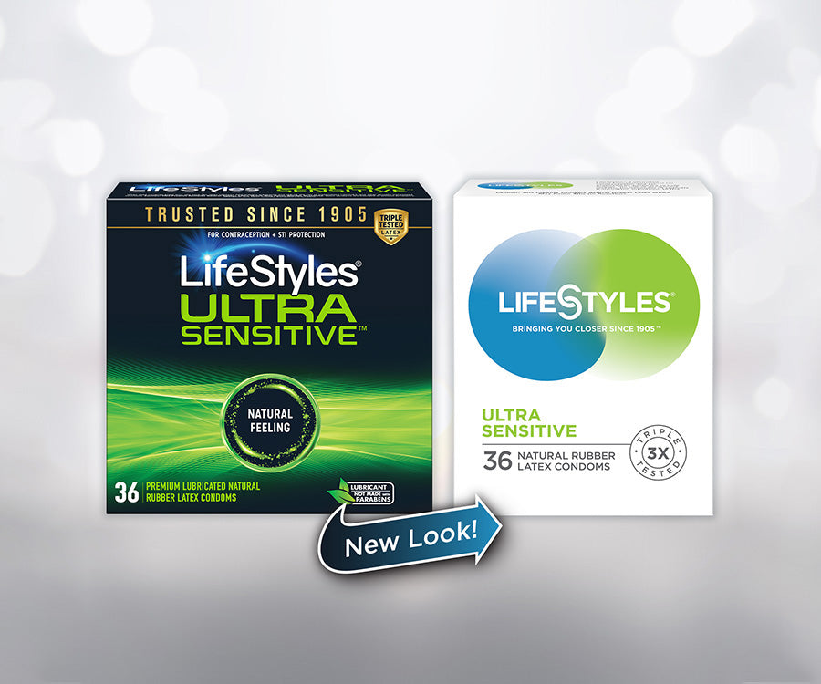 LifeStyles Ultra Sensitive Latex Condoms