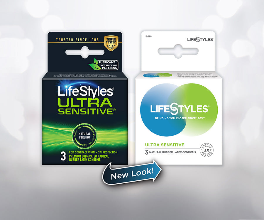 LifeStyles Ultra Sensitive Latex Condoms